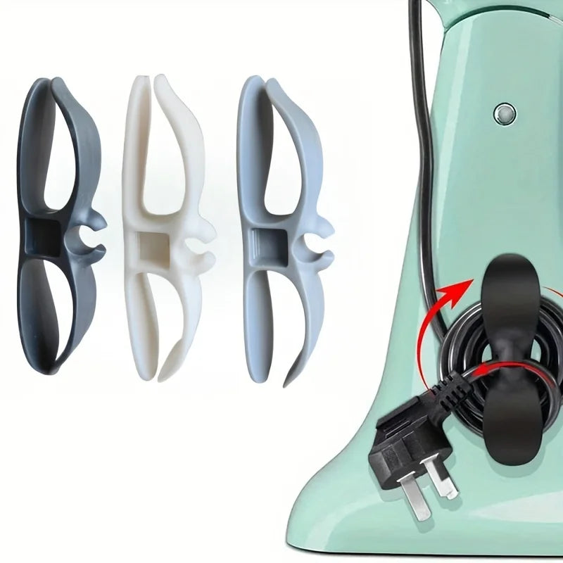 Adhesive Cable & Cord Organizer Clips — Invisible, for Home & Office