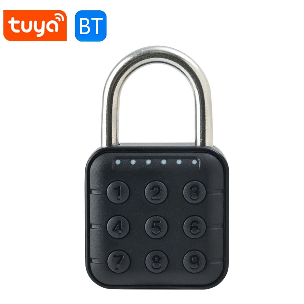 Keyless Fingerprint Padlock — Smart App, Waterproof, Anti-Theft