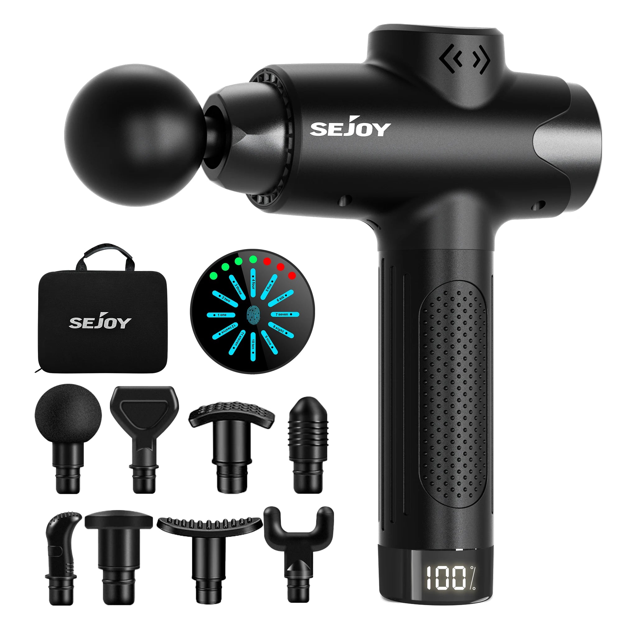 Sejoy Massage Gun for Back, Neck & Muscle Relief