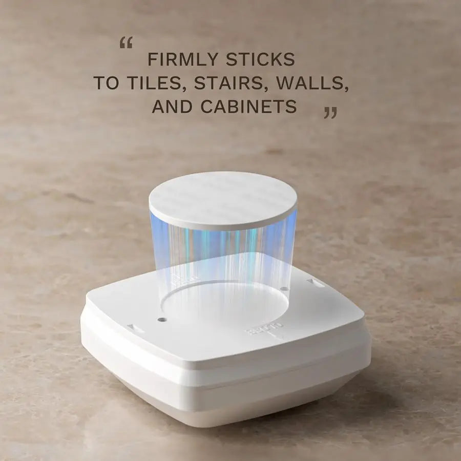 Stick-On Motion Sensor LED Lights — Warm White, Battery-Operated