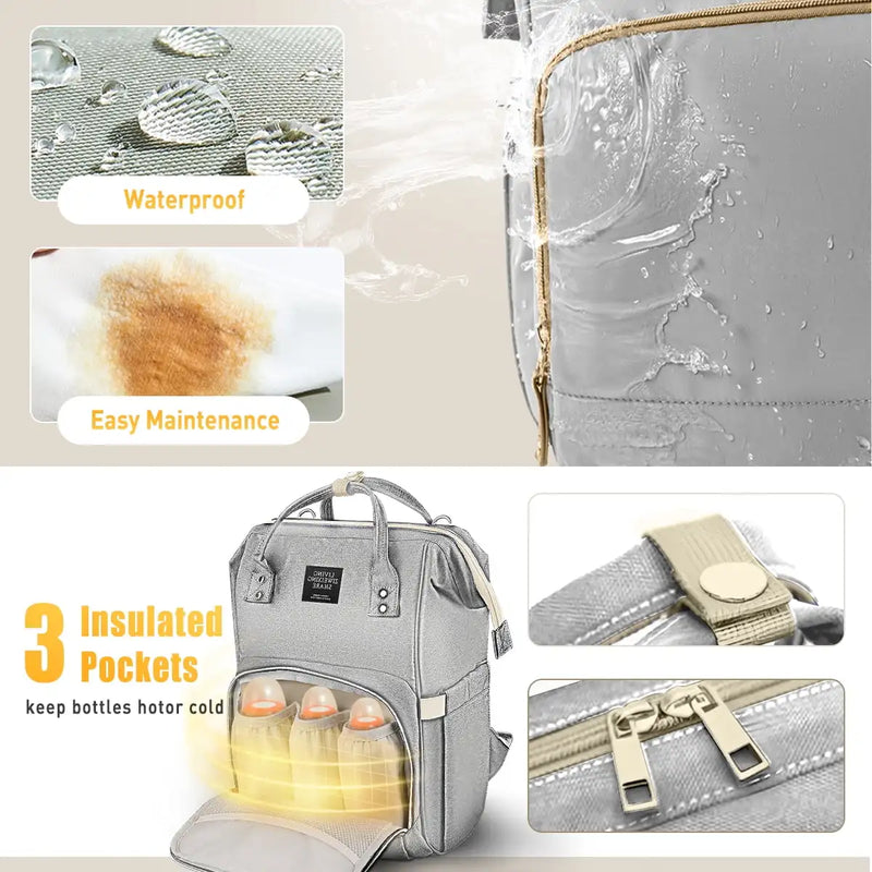 Nappy Backpack Bag Mummy Large Capacity Bag