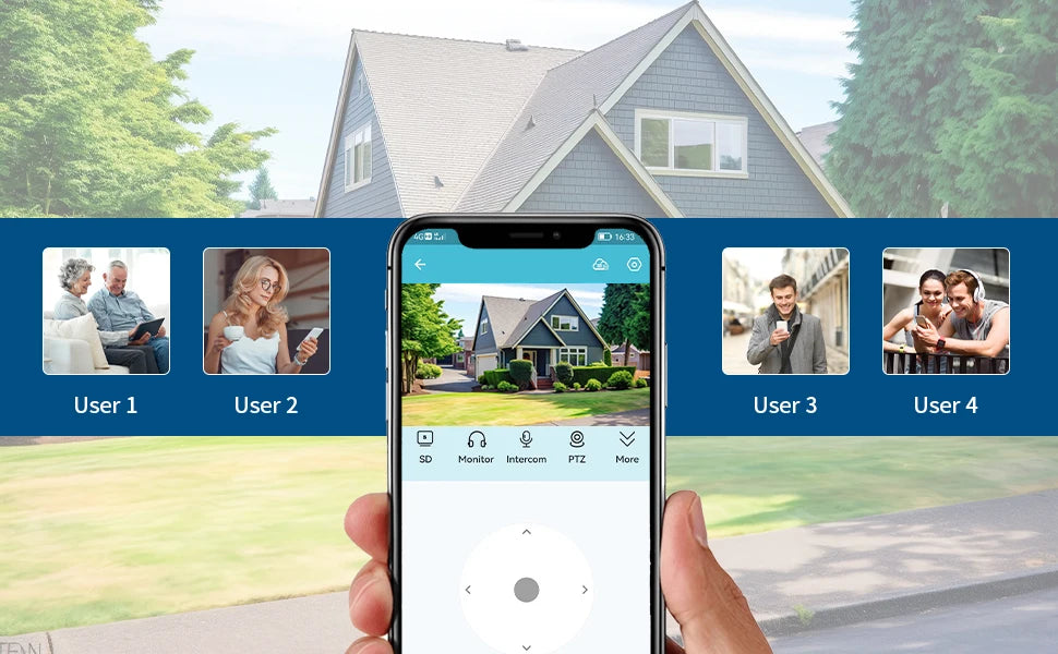 Vstarcam 4G LTE Solar Security Camera — 3MP, PIR Human Detection