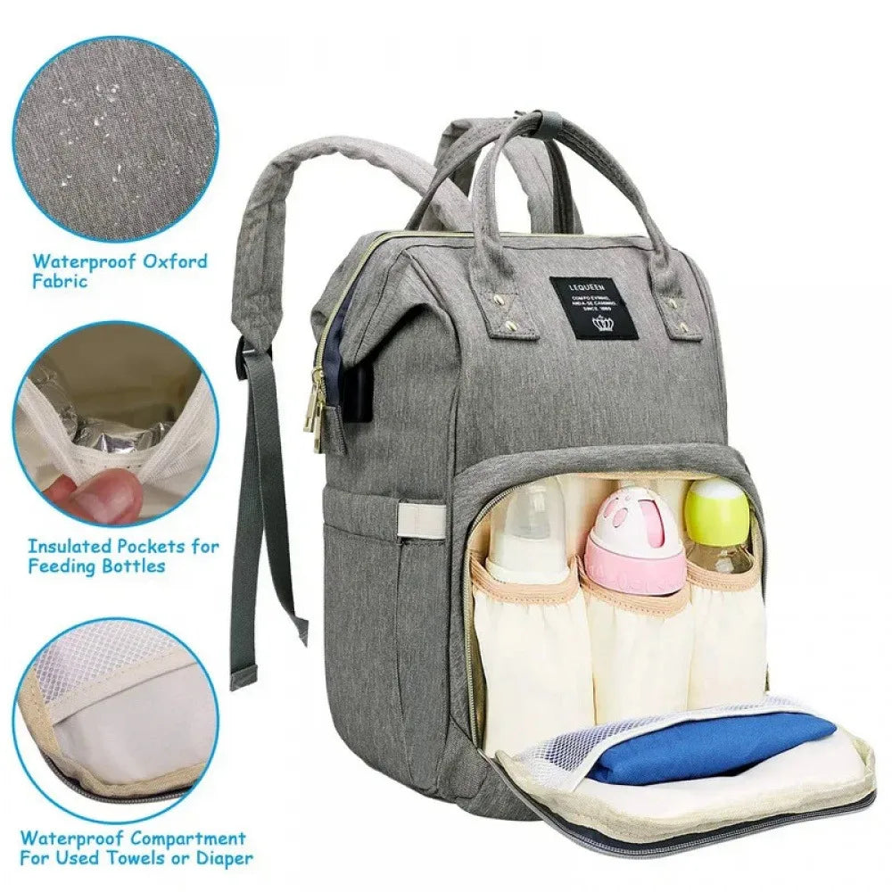 Large Capacity Waterproof Maternity Bag