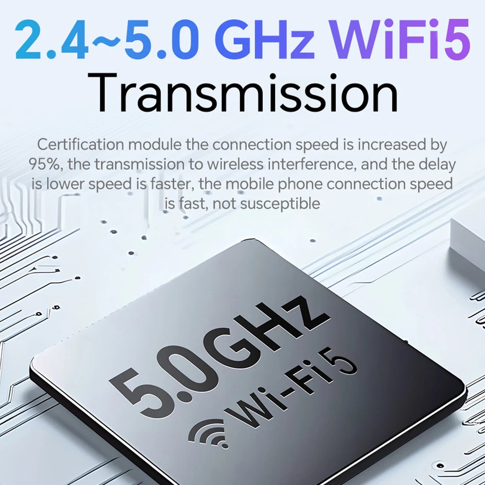 XUDA 2in1 Wireless CarPlay Dongle Wireless Android Auto Adapter AI Smart Box Car Intelligent Systems For Car With Wired CarPlay