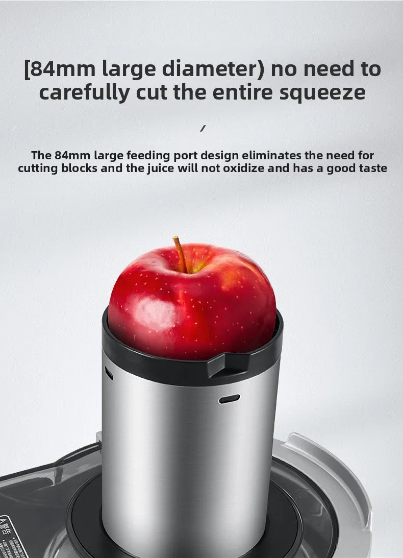 1250W High-Speed Juicer Blender — BPA-Free Stainless Steel, Quiet