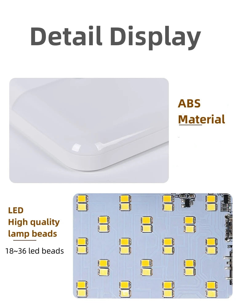 USB Motion Sensor LED Lamp — Bedroom, Kitchen, Stair & Closet Light