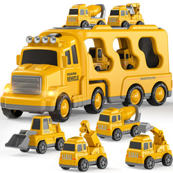 5 in 1 Truck Carrier Toy for Kids