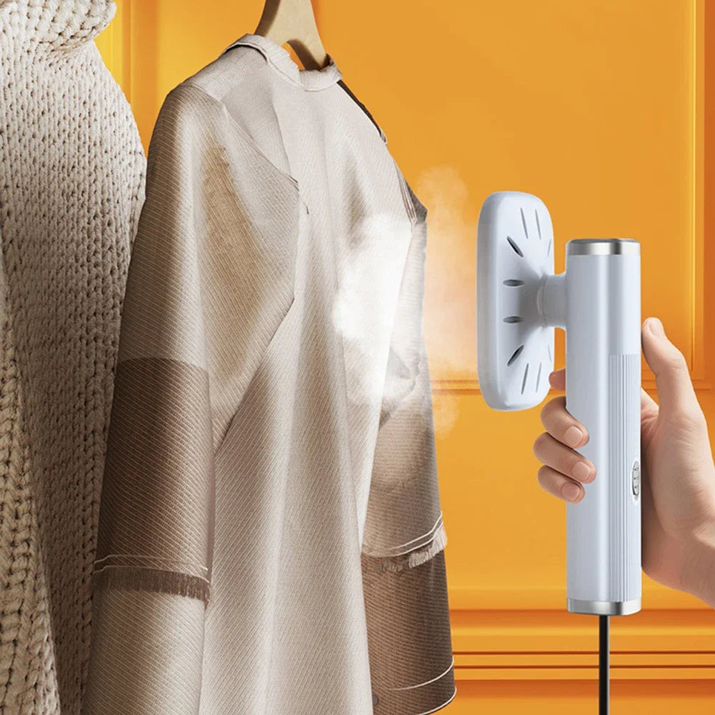 Mini Handheld Garment Steamer — USB Powered, 360° Wet & Dry Ironing