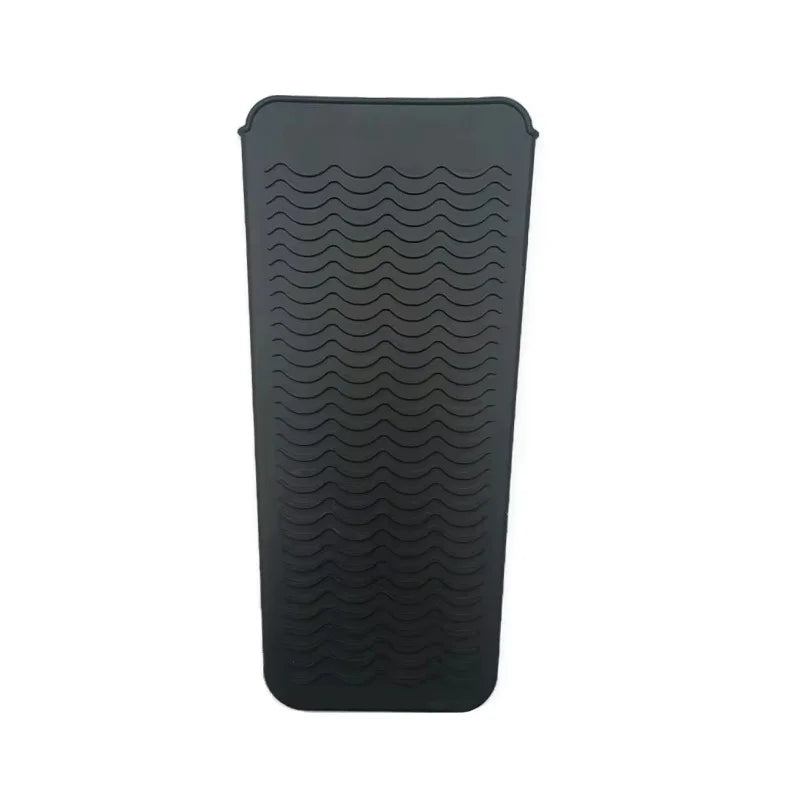 Portable Heat-Resistant Silicone Mat — Travel Pad for Curling Iron