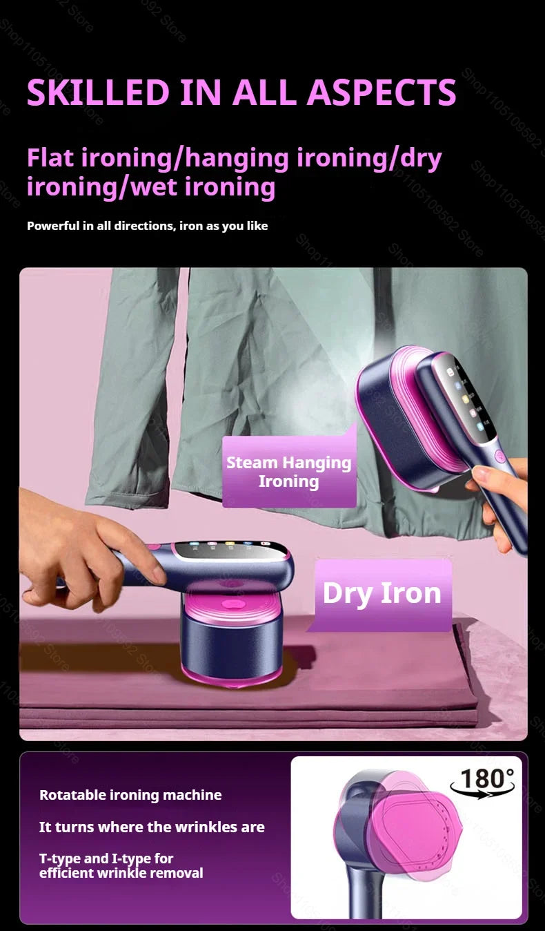 1200W Handheld Garment Steamer — Professional Portable Steam Iron