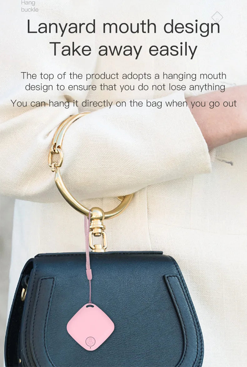 Bluetooth GPS Tracker Tag — Anti-Loss, Works with iPhone & Android