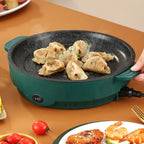 Juicy Burgers and More - Electric Grill with Temperature Control and Detachable Power Cord - Convenient Kitchen Appliance for Ev