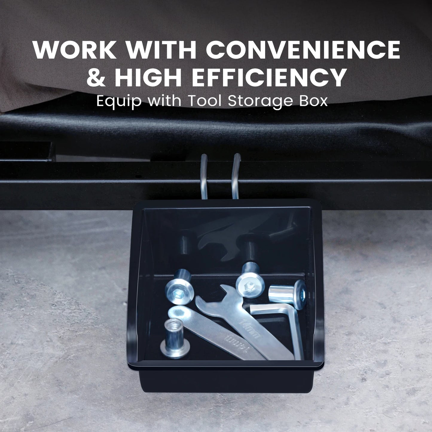 Auto Creeper Seat with Wheels Folding Car Repair Work Bench