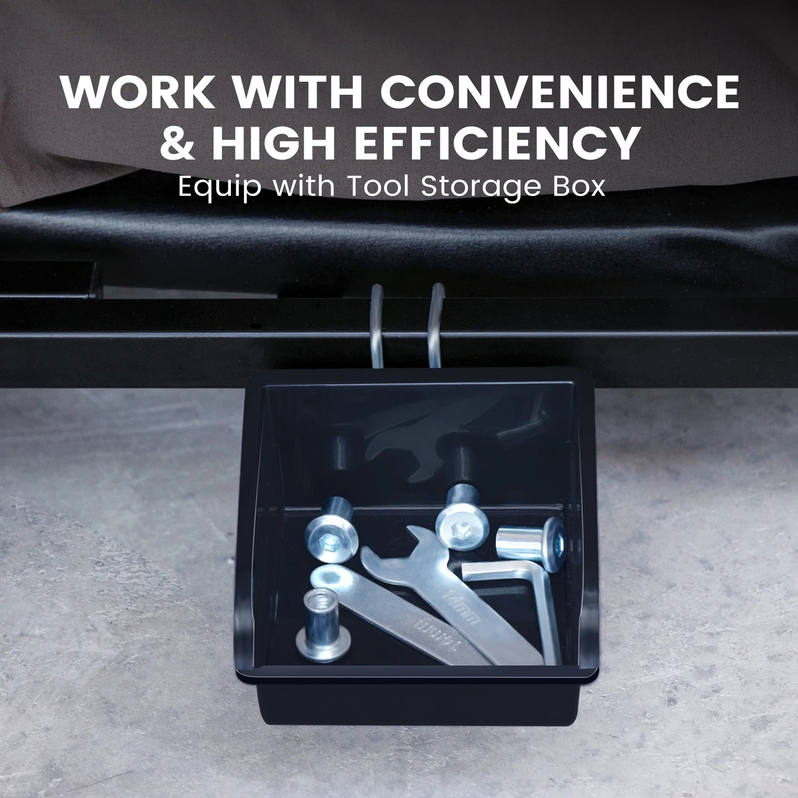 Auto Creeper Seat with Wheels Folding Car Repair Work Bench