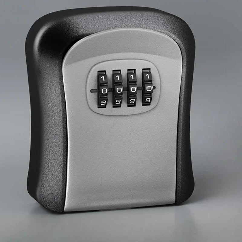 Wall Mount Key Safe — Combination Lock, No Battery Required