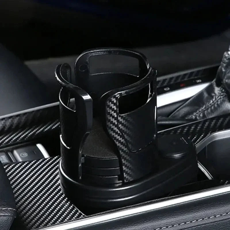 Adjustable Car Cup Holder 360° Rotation Stable Anti-Slip Auto Parts Storage Box