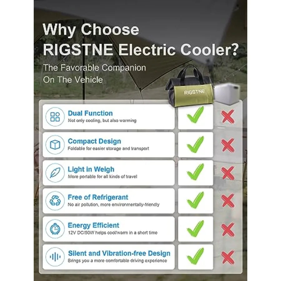Electric Cooler Bag for Vehicles