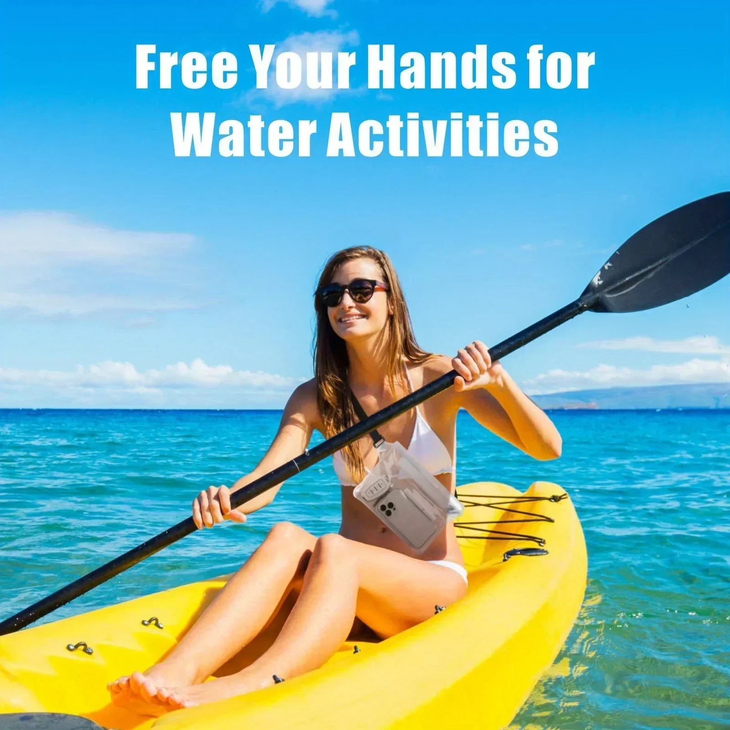 Waterproof Phone Pouch — Touchscreen, for Swimming, Diving & Drifting