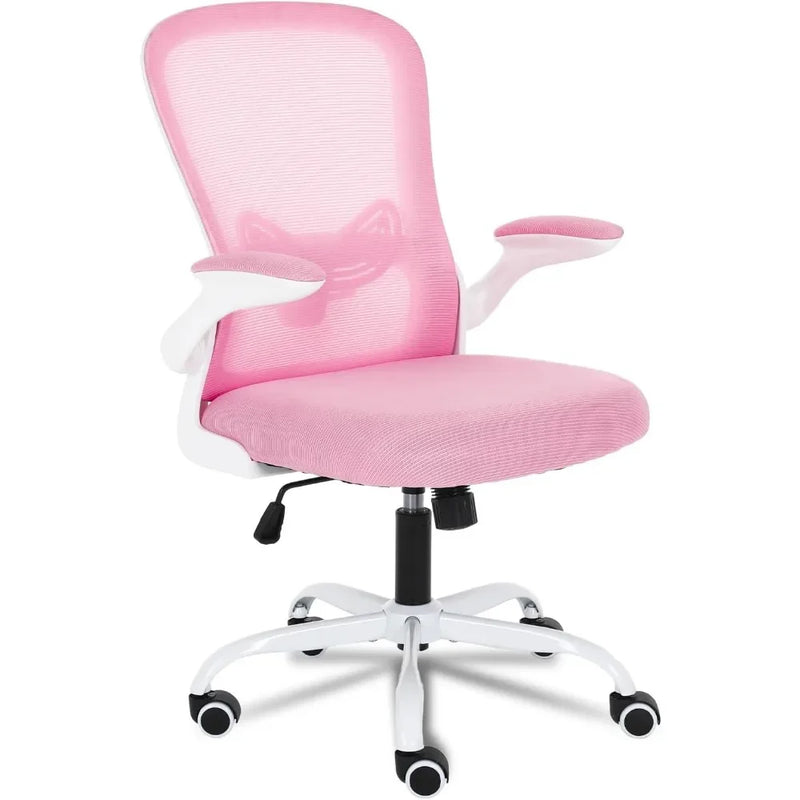 Office Chair ,Ergonomic mesh office chair, flip armrests, lumbar support,Office Chair .