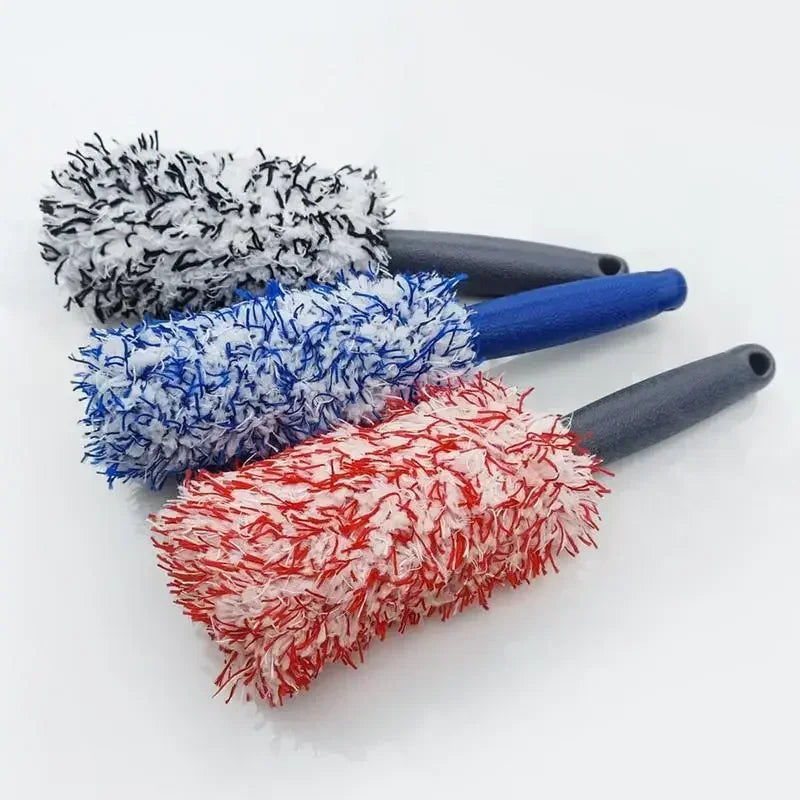 Car Wash Super Plush Microfiber Tire Rim Wheel Hub Cleaning Brush