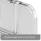 Desktop File Tray Organizer A4 Document Paper Organizer Rack Plastic Book Shelf Storage Holder for Home Offices School