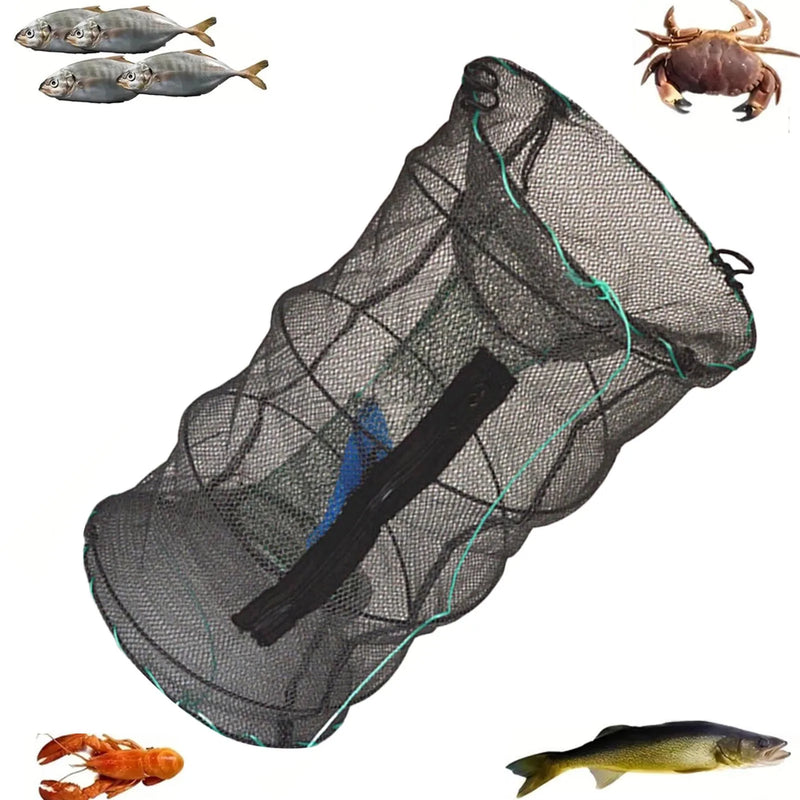 Shrimp Lobster Fishing Net Trap Convenient to Carry Practical Fishing Accessories Suitable for Smelt Eel Craw Fish