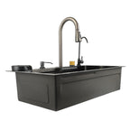 New Undermount Kitchen Sink Kitchen Sink Thickened Space Saving Rustproof Simple Large Capacity Professional for Home Kitchen