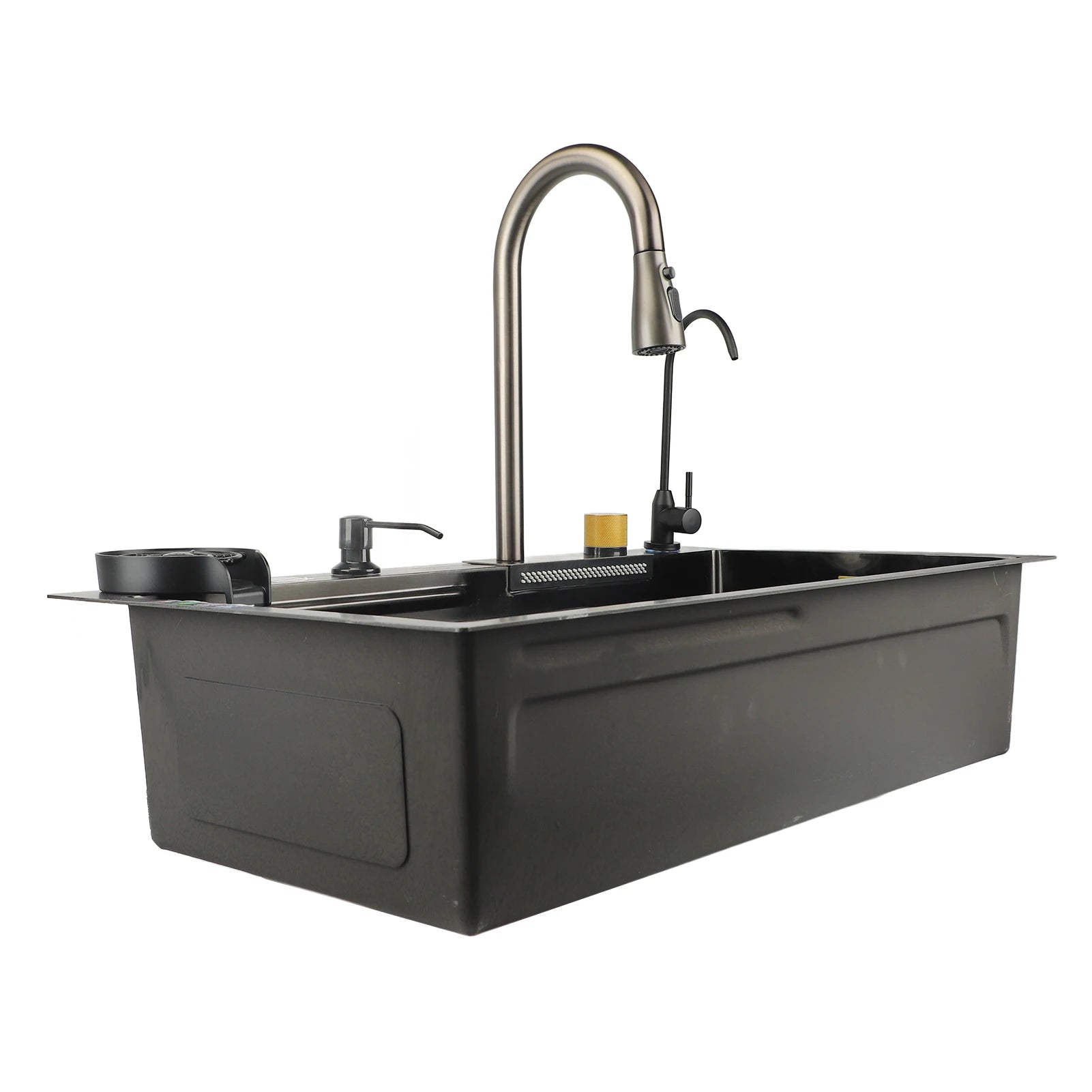 New Undermount Kitchen Sink Kitchen Sink Thickened Space Saving Rustproof Simple Large Capacity Professional for Home Kitchen