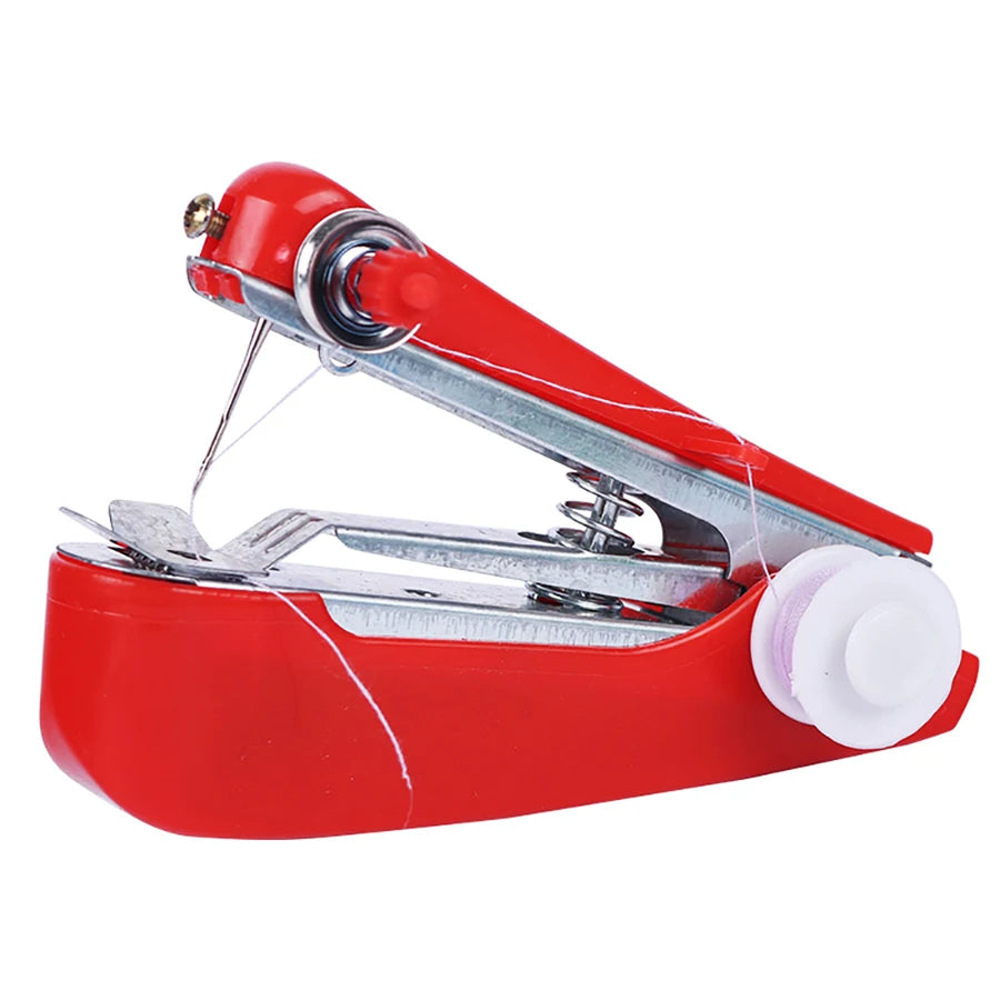 4 Colors Available Mini Manual Sewing Machine Daily Household Sewing Kit Multi Functional Portable Pocket Sewing Machine
