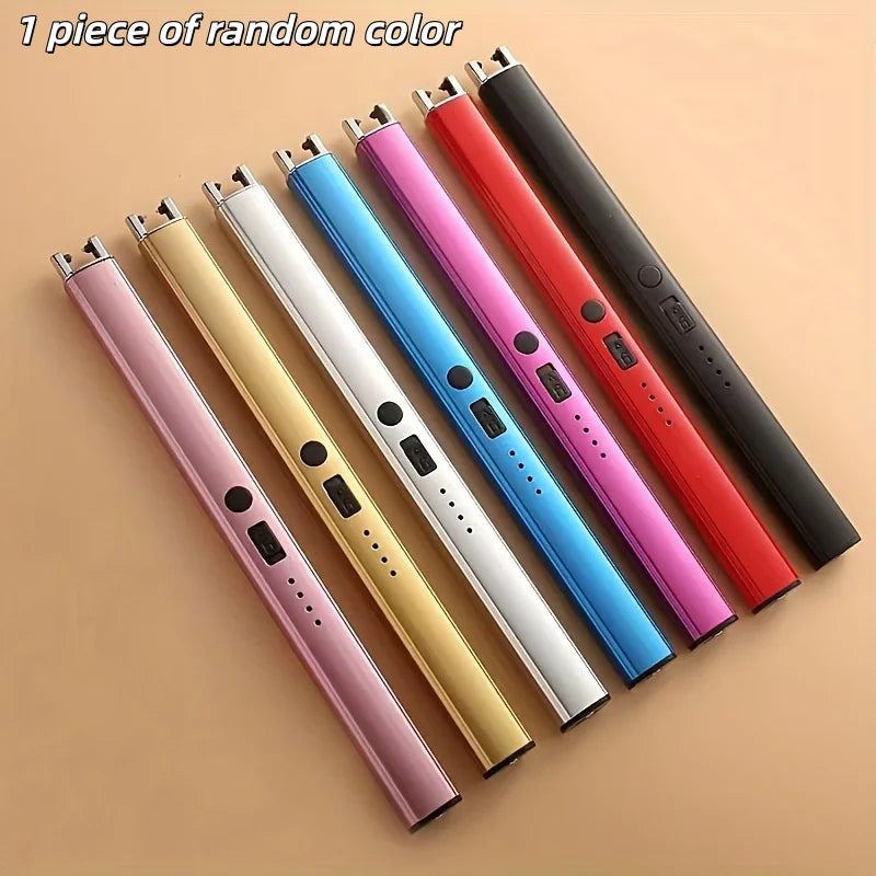 USB Rechargeable Electric Lighter for Kitchen & Outdoor Use