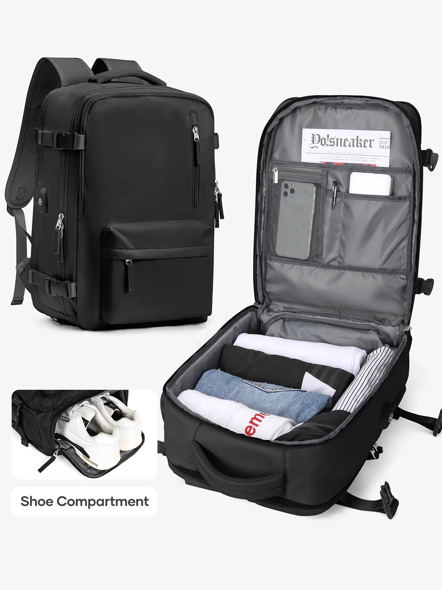 Travel Backpack for Women and Men - Kart It Up   -  