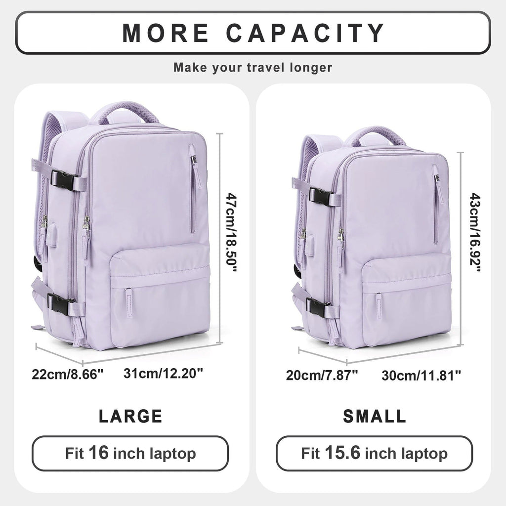 Travel Backpack for Women and Men - Kart It Up   - 41280612499543|41280612532311 