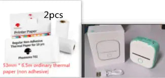 Portable Mini Thermal Label Printer - Kart It Up   - Portable Mini Thermal Label Printer - Kart It Up   - Portable Mini Thermal Label Printer - Kart It Up   -  - 