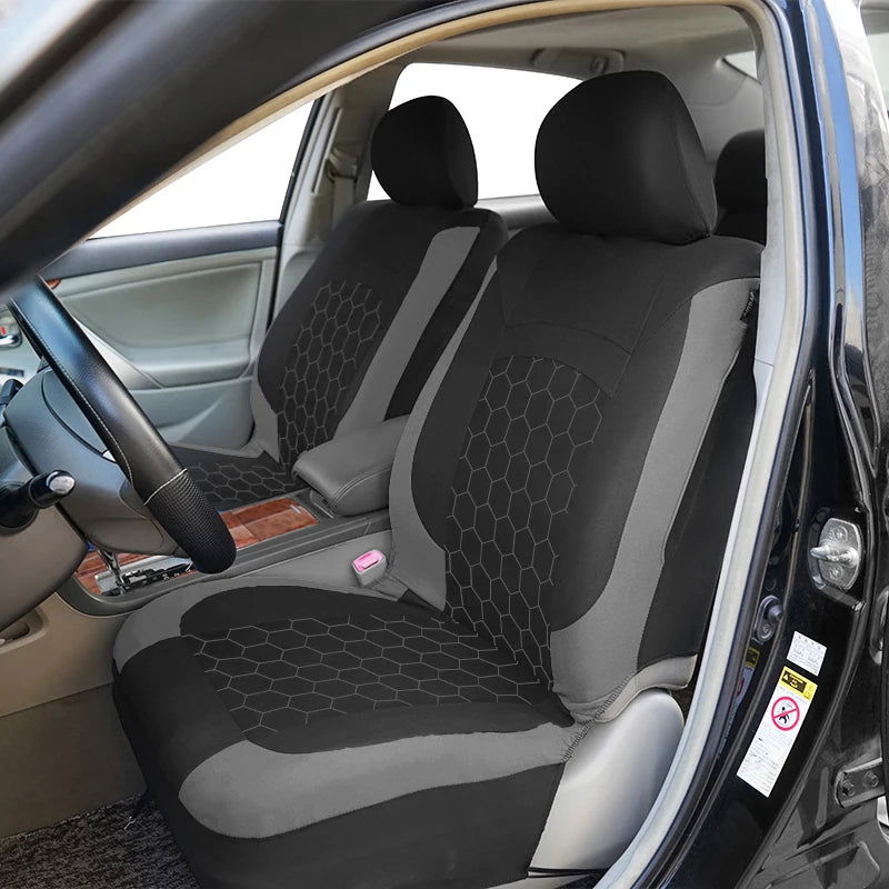 Universal Car Seat Cover Football Pattern - Kart It Up   -  