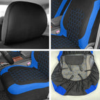 Universal Car Seat Cover Football Pattern - Kart It Up   -  