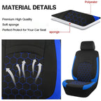 Universal Car Seat Cover Football Pattern - Kart It Up   -  