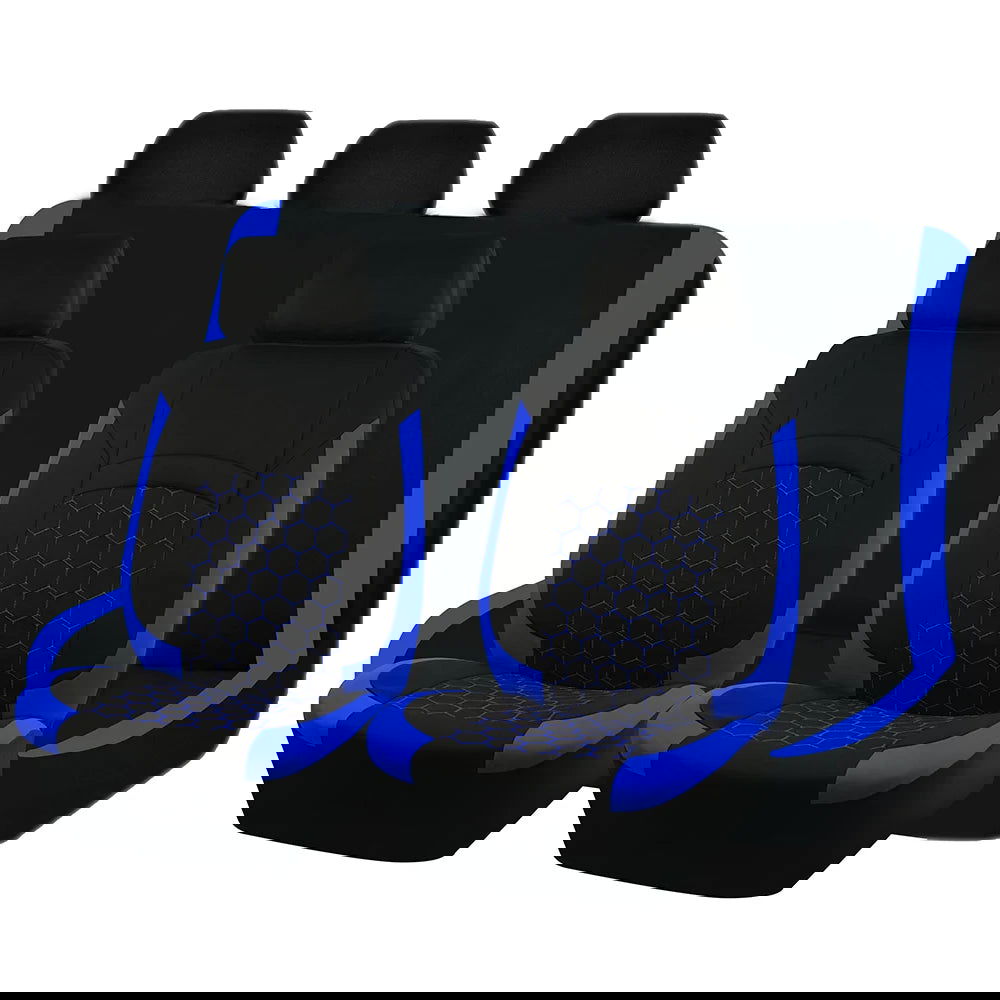 Universal Car Seat Cover Football Pattern - Kart It Up   - 41280612761687 