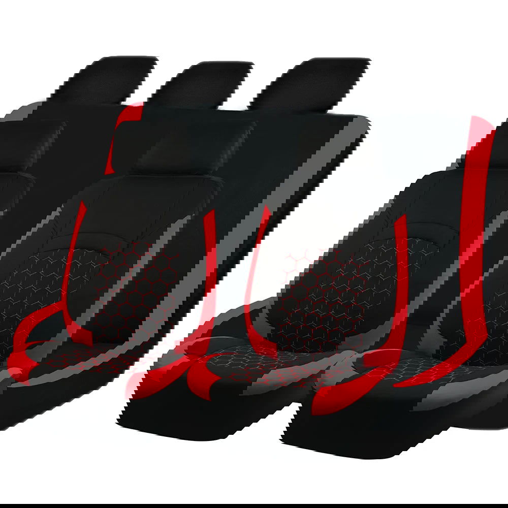 Universal Car Seat Cover Football Pattern - Kart It Up   - 41280612794455 