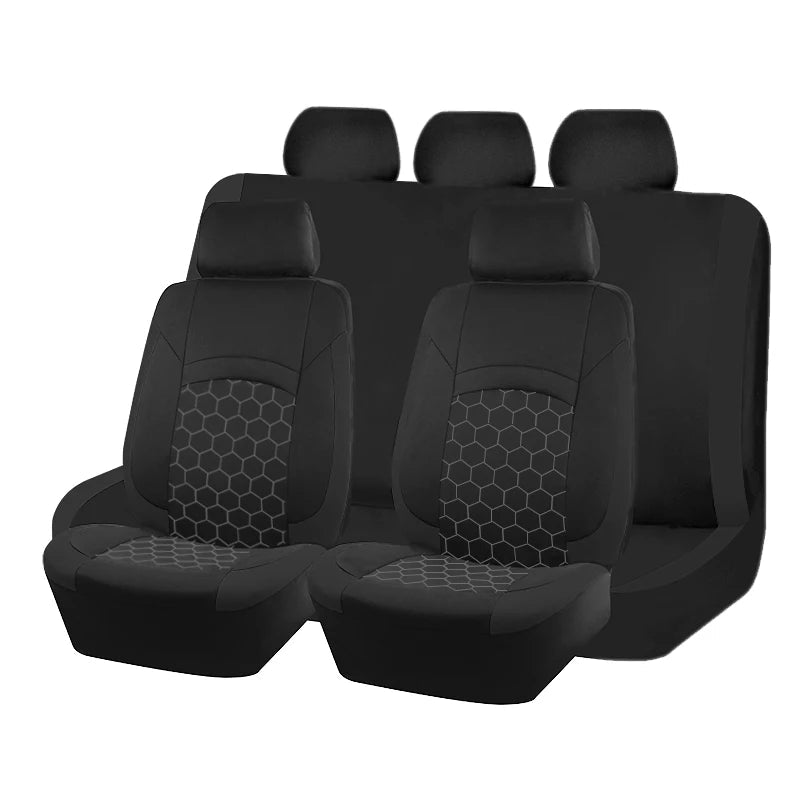 Universal Car Seat Cover Football Pattern - Kart It Up   - 41280612827223 