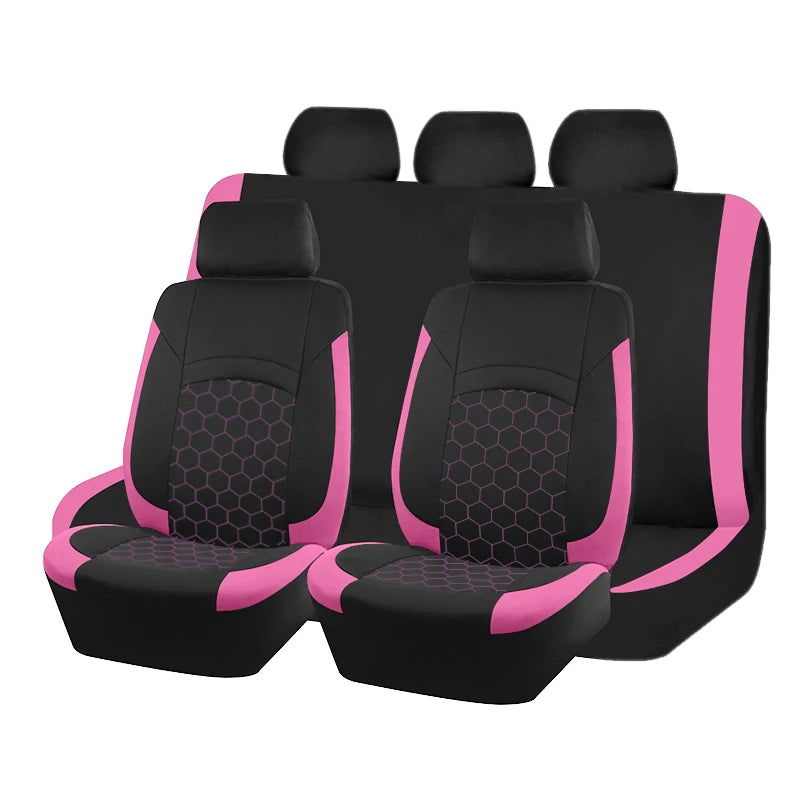 Universal Car Seat Cover Football Pattern - Kart It Up   - 41280612859991 