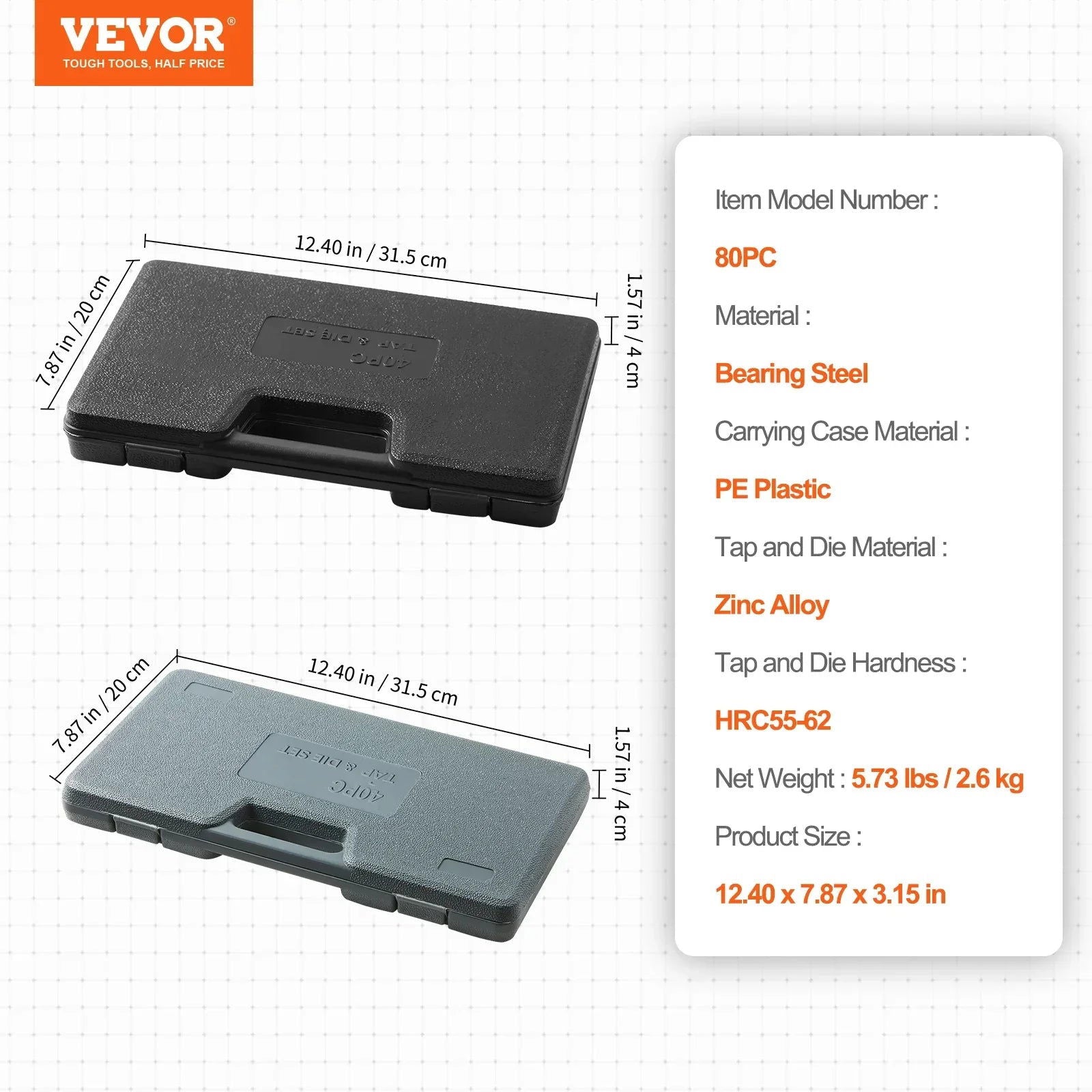 VEVOR Tap and Die Set - Kart It Up   - VEVOR Tap and Die Set - Kart It Up   - VEVOR Tap and Die Set - Kart It Up   - VEVOR Tap and Die Set - Kart It Up   - VEVOR Tap and Die Set - Kart It Up   - VEVOR Tap and Die Set - Kart It Up  - VEVOR Tap and Die Set - Kart It Up  -   - 
