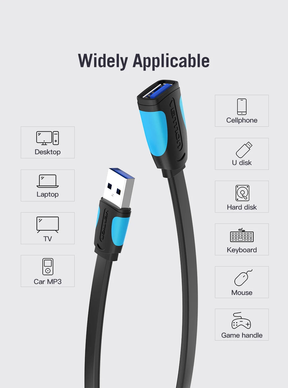 Vention USB Cable USB - Kart It Up   - Vention USB Cable USB - Kart It Up   - Vention USB Cable USB - Kart It Up   - Vention USB Cable USB - Kart It Up  - Vention USB Cable USB - Kart It Up  -  - 