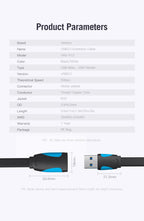 Vention USB Cable USB - Kart It Up   - Vention USB Cable USB - Kart It Up   - Vention USB Cable USB - Kart It Up   - Vention USB Cable USB - Kart It Up  - Vention USB Cable USB - Kart It Up  -  - 