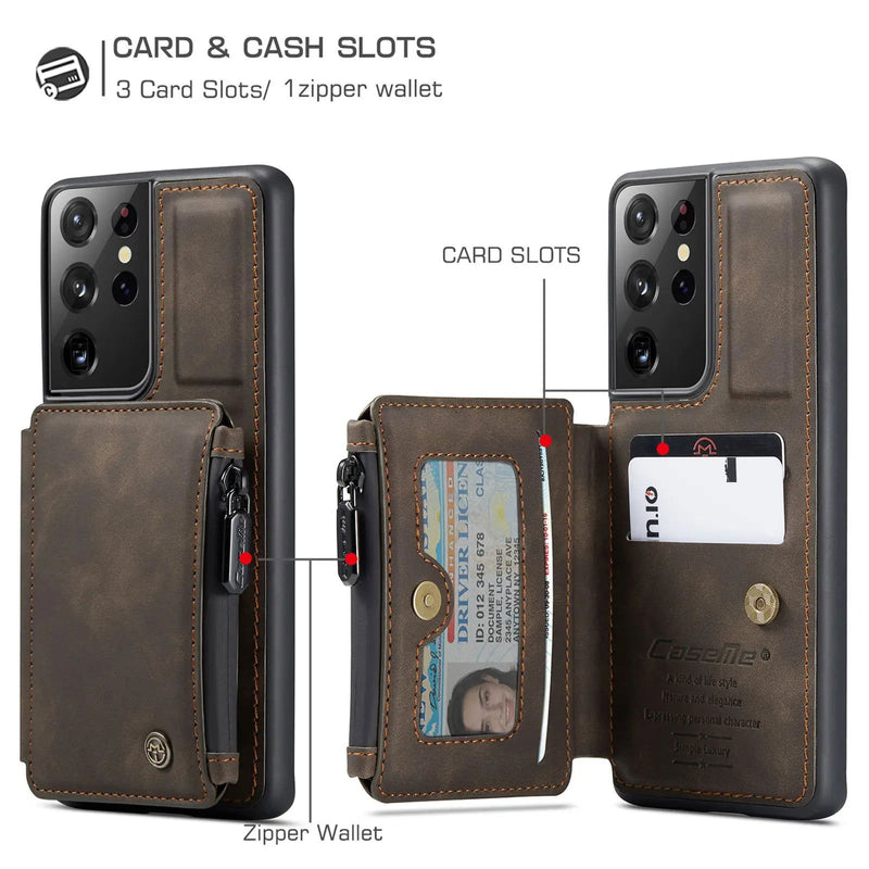 Wallet Case for Samsung Galaxy S21 Ultra - Kart It Up   -  