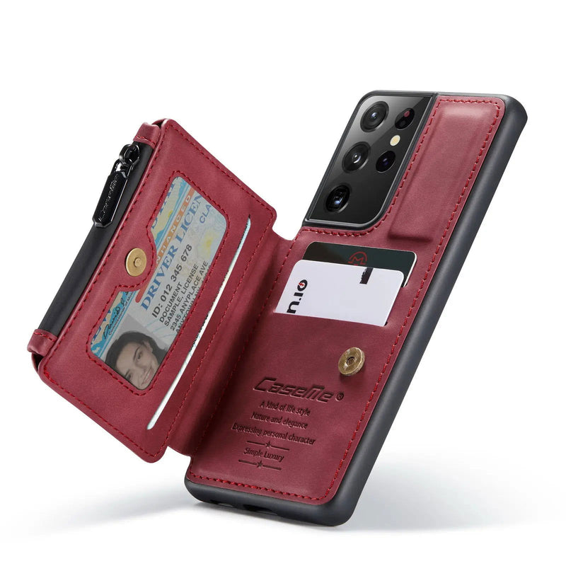 Wallet Case for Samsung Galaxy S21 Ultra - Kart It Up   - 41280620888151|41280620920919|41280620953687 