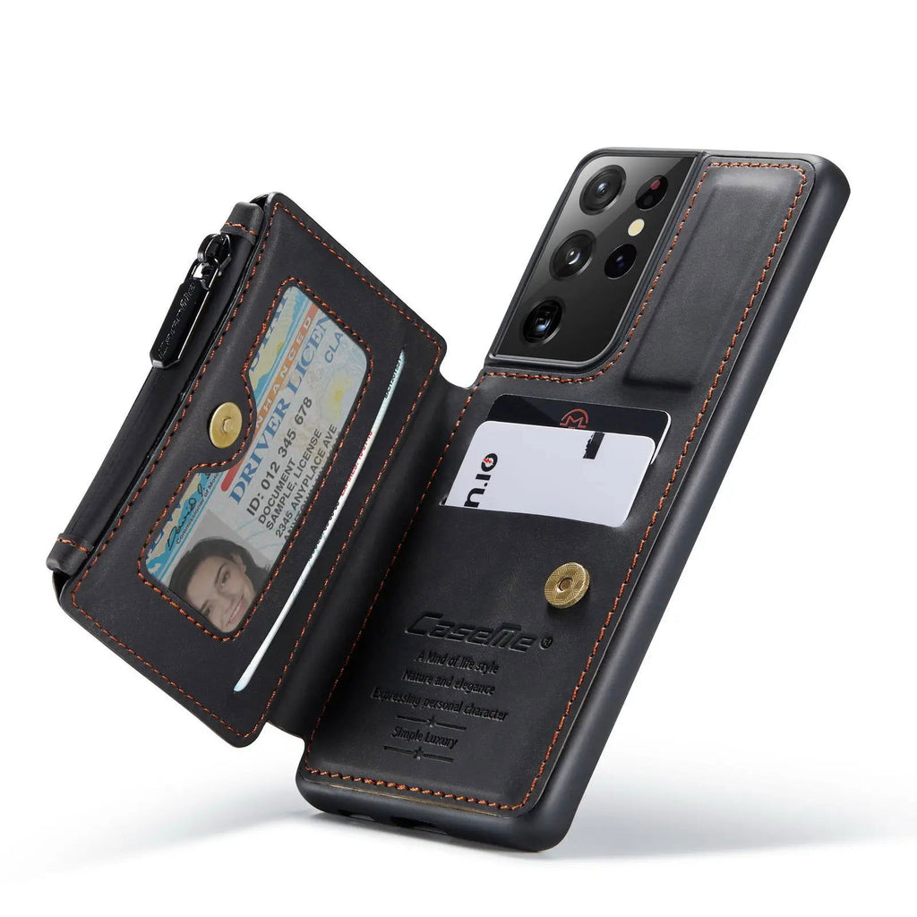 Wallet Case for Samsung Galaxy S21 Ultra - Kart It Up   - 41280621248599|41280621281367|41280621314135 