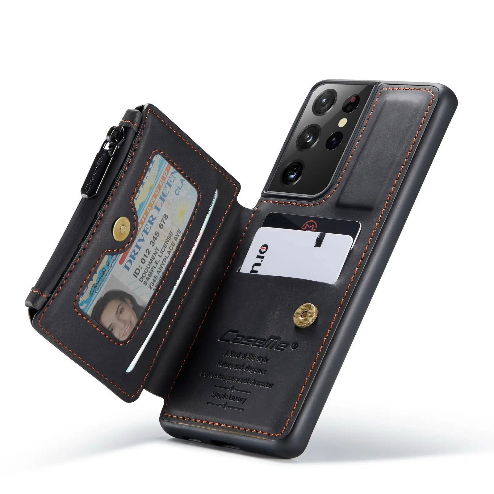 Wallet Case for Samsung Galaxy S21 Ultra - Kart It Up   - 41280621248599|41280621281367|41280621314135 