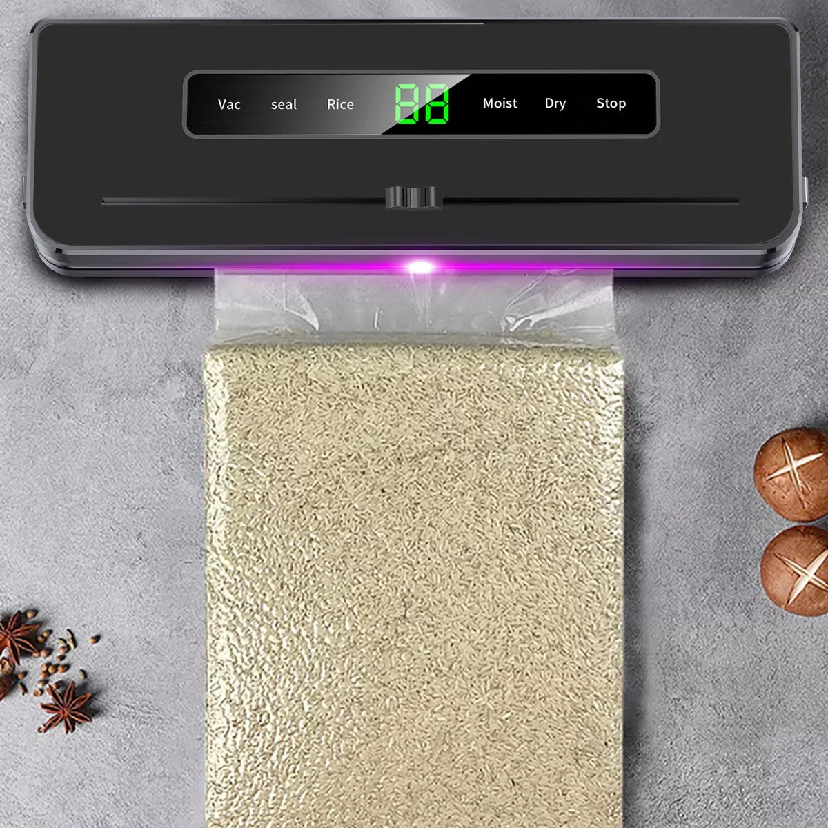 Electric Vacuum Sealer Dry/Wet Food Sealed Packaging Machine - Kart It Up   - Electric Vacuum Sealer Dry/Wet Food Sealed Packaging Machine - Kart It Up   - Electric Vacuum Sealer Dry/Wet Food Sealed Packaging Machine - Kart It Up   - Electric Vacuum Sealer Dry/Wet Food Sealed Packaging Machine - Kart It Up   - Electric Vacuum Sealer Dry/Wet Food Sealed Packaging Machine - Kart It Up  - Electric Vacuum Sealer Dry/Wet Food Sealed Packaging Machine - Kart It Up  -  - 