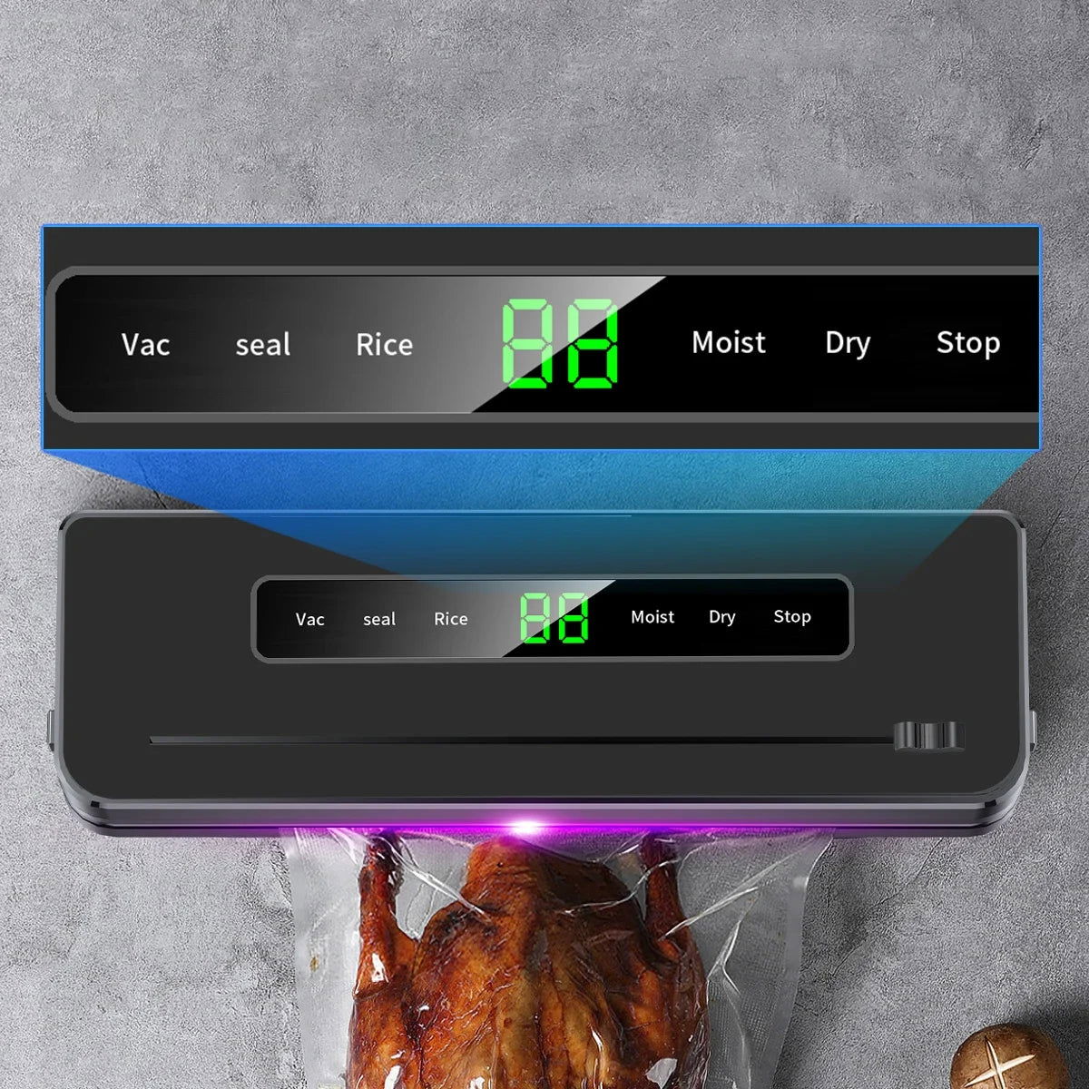 Electric Vacuum Sealer Dry/Wet Food Sealed Packaging Machine - Kart It Up   - Electric Vacuum Sealer Dry/Wet Food Sealed Packaging Machine - Kart It Up   - Electric Vacuum Sealer Dry/Wet Food Sealed Packaging Machine - Kart It Up   - Electric Vacuum Sealer Dry/Wet Food Sealed Packaging Machine - Kart It Up   - Electric Vacuum Sealer Dry/Wet Food Sealed Packaging Machine - Kart It Up  - Electric Vacuum Sealer Dry/Wet Food Sealed Packaging Machine - Kart It Up  -  -  