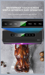 Electric Vacuum Sealer Dry/Wet Food Sealed Packaging Machine - Kart It Up   - Electric Vacuum Sealer Dry/Wet Food Sealed Packaging Machine - Kart It Up   - Electric Vacuum Sealer Dry/Wet Food Sealed Packaging Machine - Kart It Up   - Electric Vacuum Sealer Dry/Wet Food Sealed Packaging Machine - Kart It Up  - Electric Vacuum Sealer Dry/Wet Food Sealed Packaging Machine - Kart It Up  -  